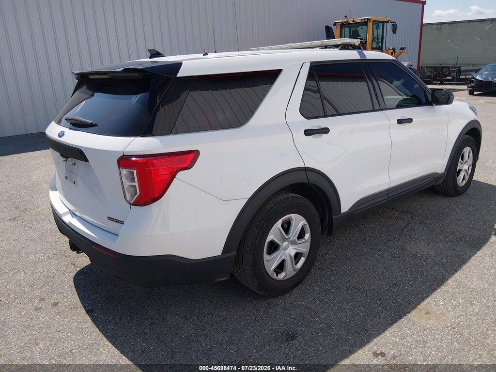 1FM5K8AB8LGC70325 2020 FORD POLICE INTERCEPTOR UTILITY photo no. 4