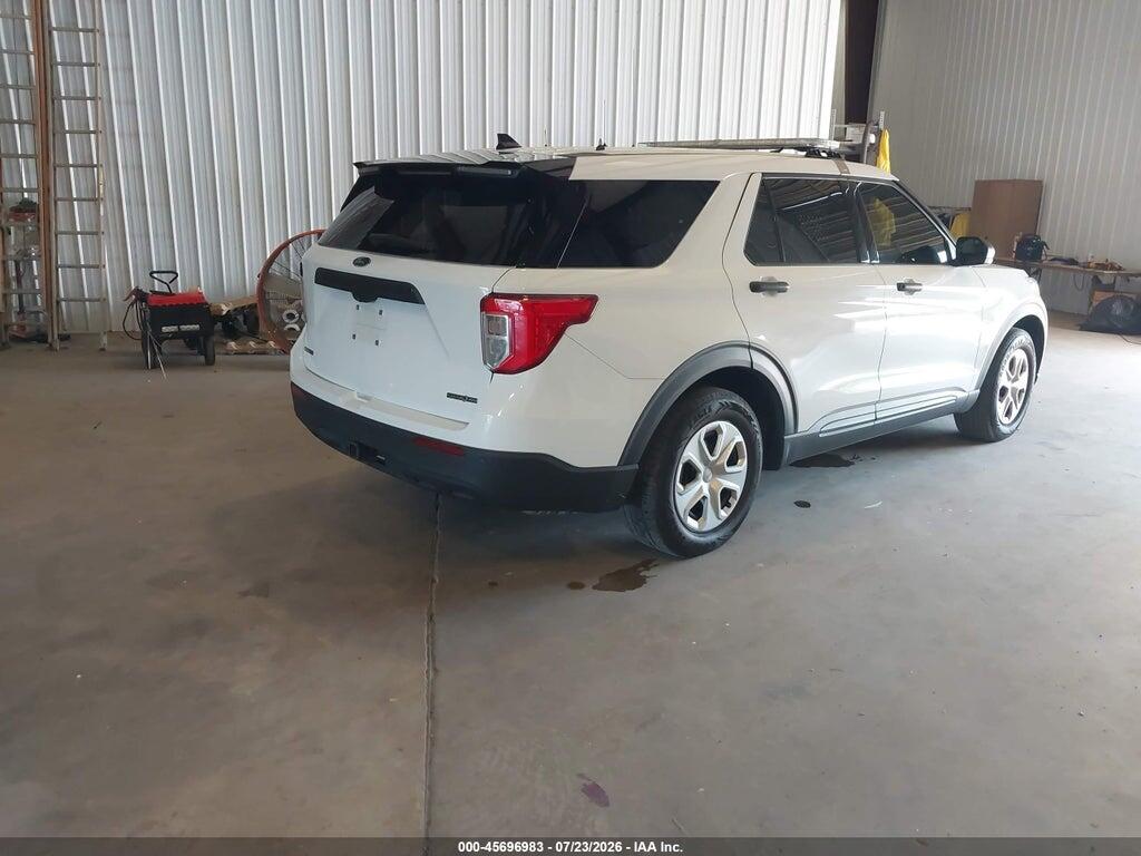 1FM5K8AB1LGC70344 2020 FORD POLICE INTERCEPTOR UTILITY photo no. 4