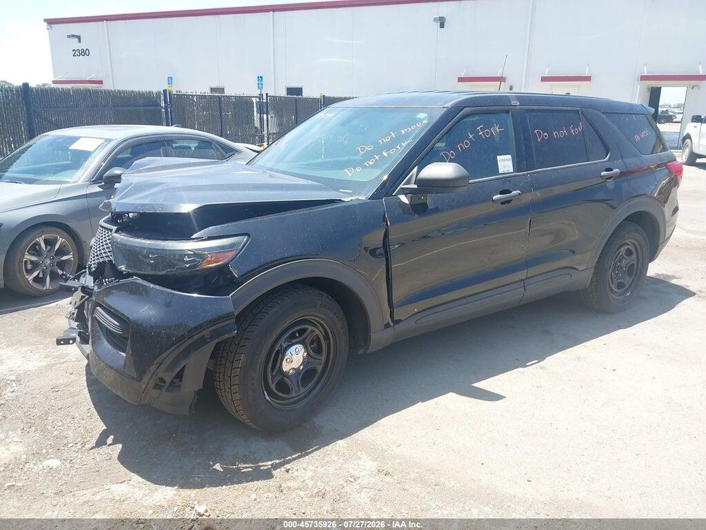 1FM5K8AB3LGA19051 2020 FORD POLICE INTERCEPTOR UTILITY photo no. 2