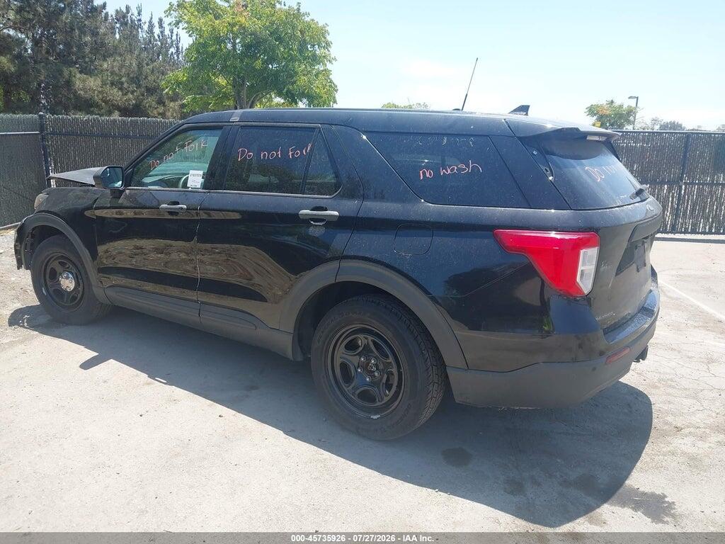 1FM5K8AB3LGA19051 2020 FORD POLICE INTERCEPTOR UTILITY photo no. 3