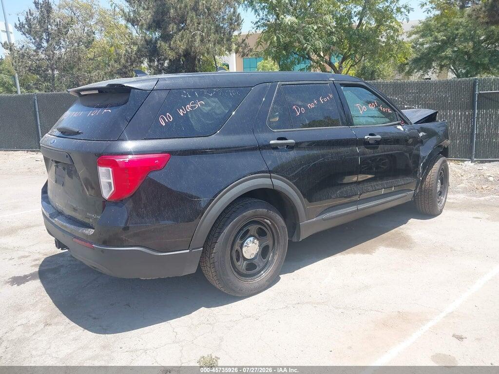 1FM5K8AB3LGA19051 2020 FORD POLICE INTERCEPTOR UTILITY photo no. 4