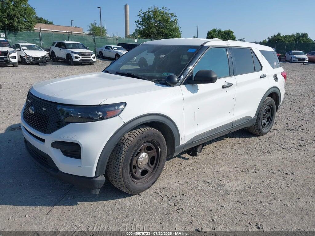 1FM5K8AW7LGC14007 2020 FORD POLICE INTERCEPTOR UTILITY photo no. 2