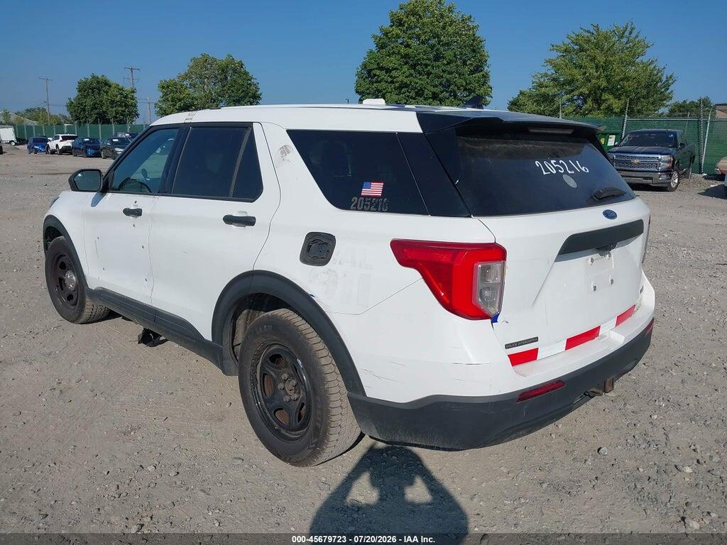 1FM5K8AW7LGC14007 2020 FORD POLICE INTERCEPTOR UTILITY photo no. 3