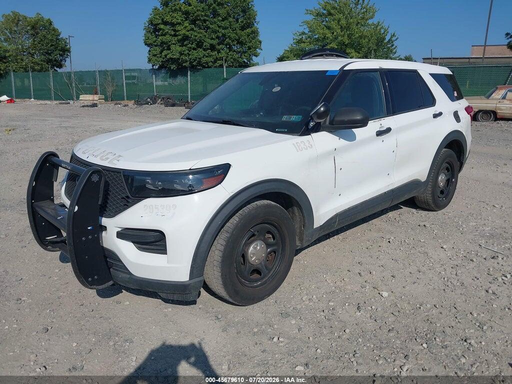 1FM5K8AW3LGC94325 2020 FORD POLICE INTERCEPTOR UTILITY photo no. 2