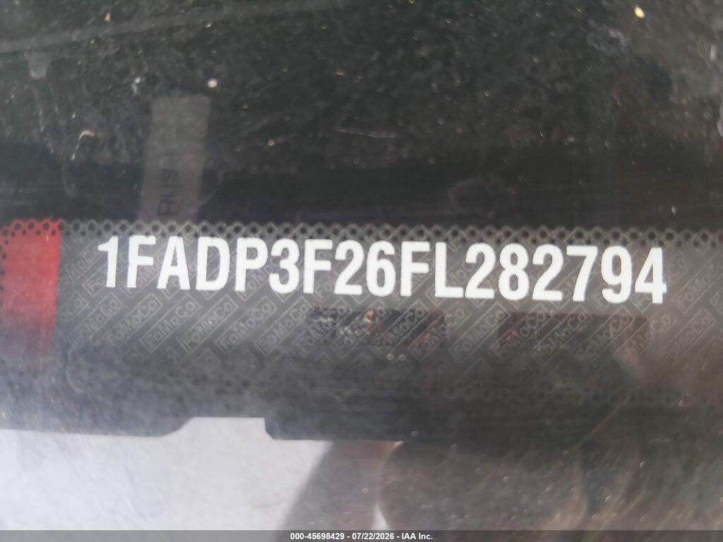1FADP3F26FL282794 2015 FORD FOCUS photo no. 9