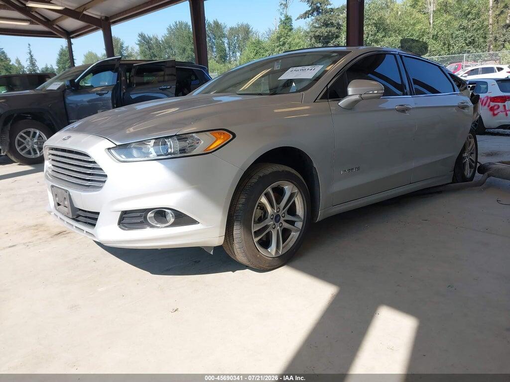 3FA6P0RU3FR214331 2015 FORD FUSION HYBRID photo no. 2