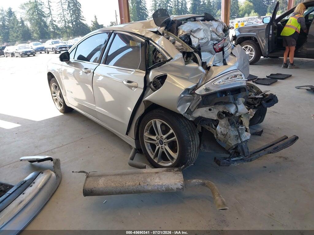 3FA6P0RU3FR214331 2015 FORD FUSION HYBRID photo no. 3