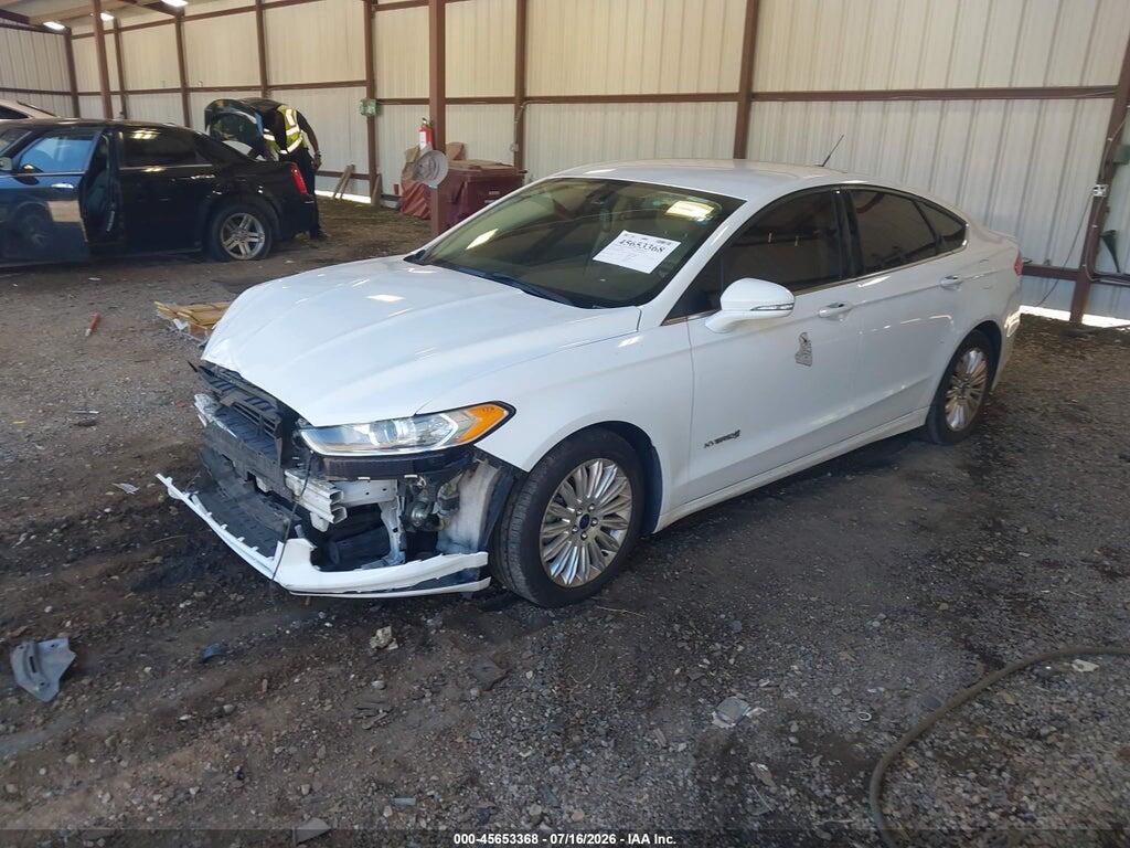 3FA6P0LU2FR176857 2015 FORD FUSION HYBRID photo no. 2