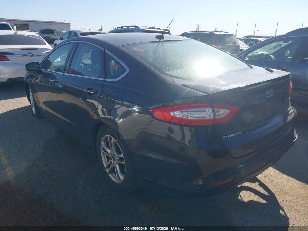 3FA6P0RU7FR119626 2015 FORD FUSION HYBRID photo no. 3