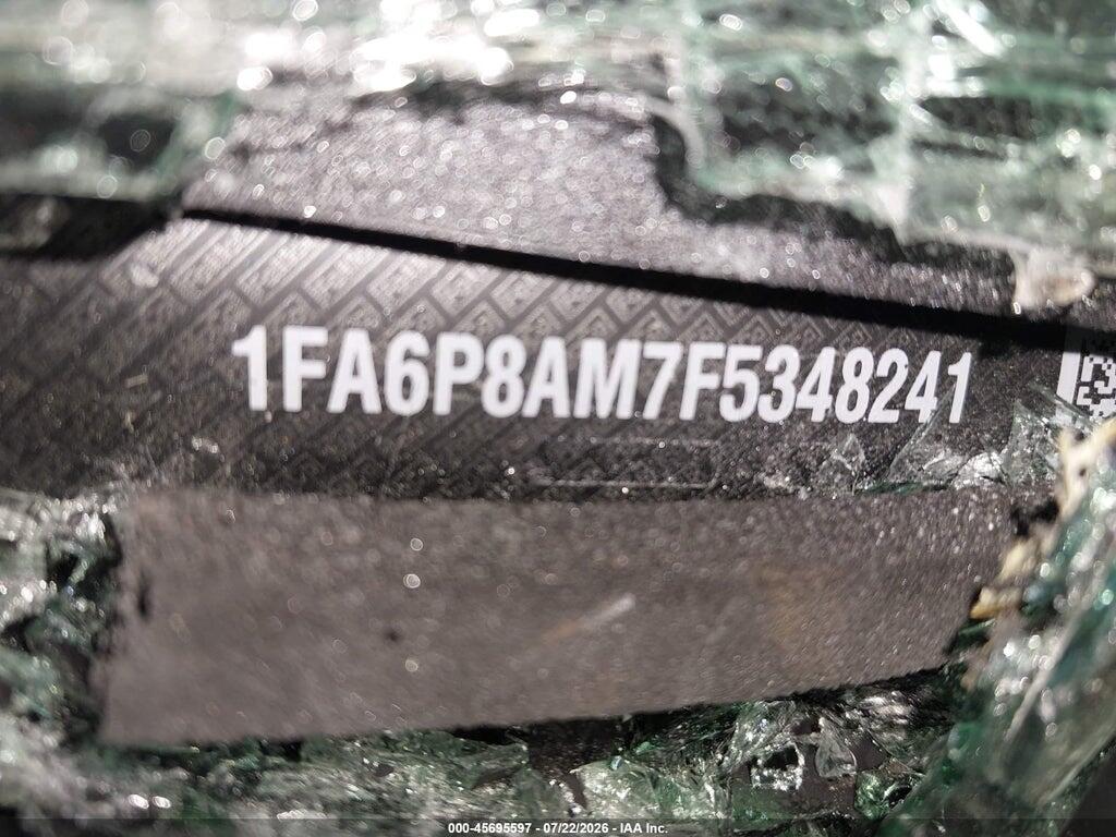 1FA6P8AM7F5348241 2015 FORD MUSTANG photo no. 9