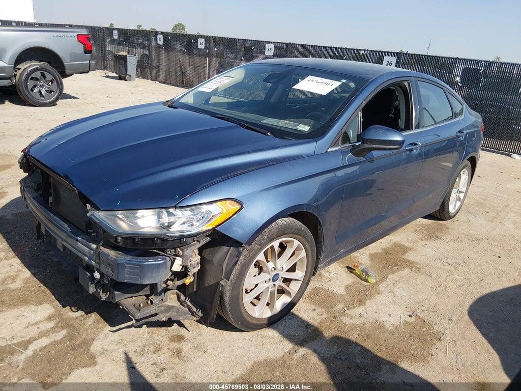 3FA6P0HD0KR267287 2019 FORD FUSION photo no. 2