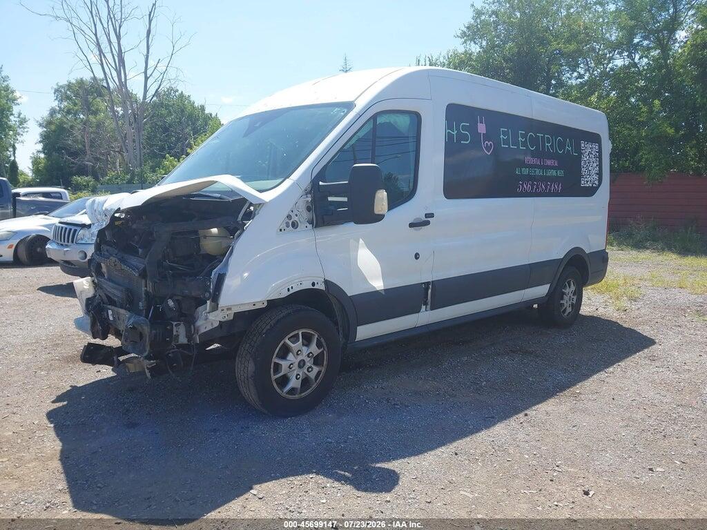 1FTYE2CM2FKA49003 2015 FORD TRANSIT-150 photo no. 2