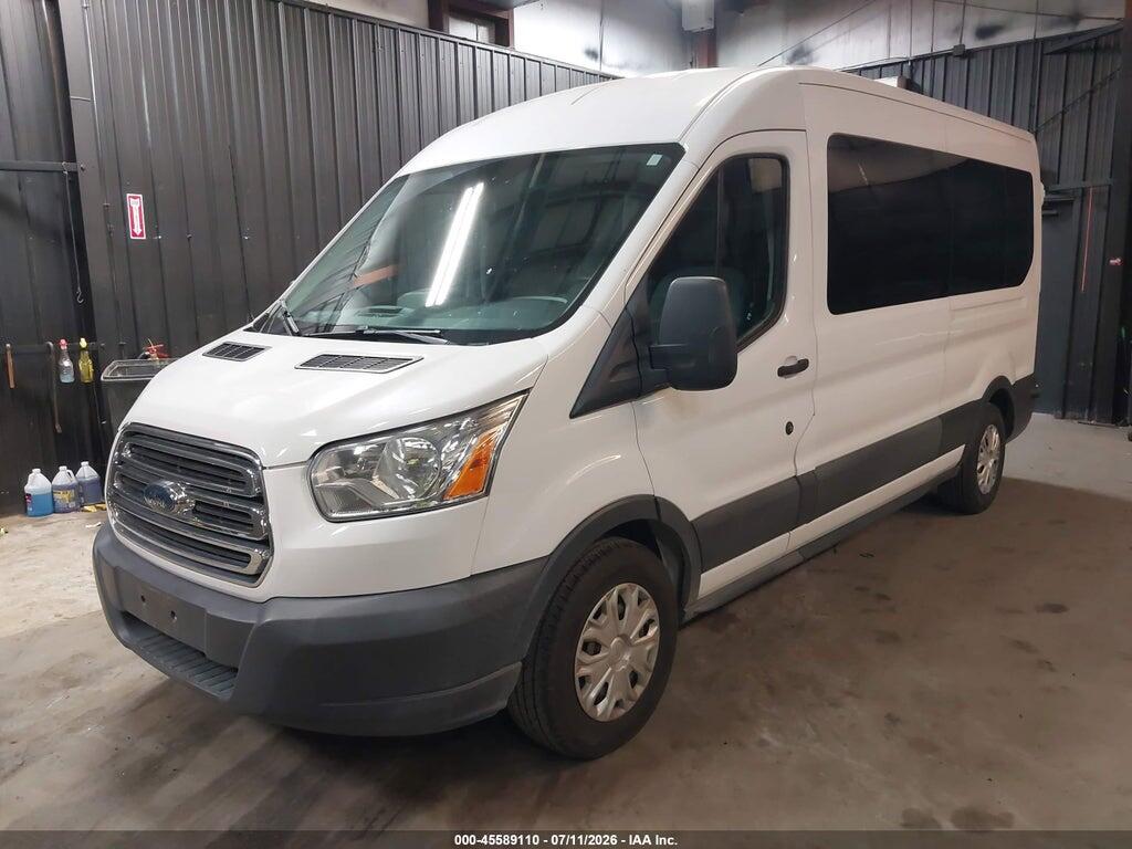 1FBAX2CM1FKB27691 2015 FORD TRANSIT-350 photo no. 2
