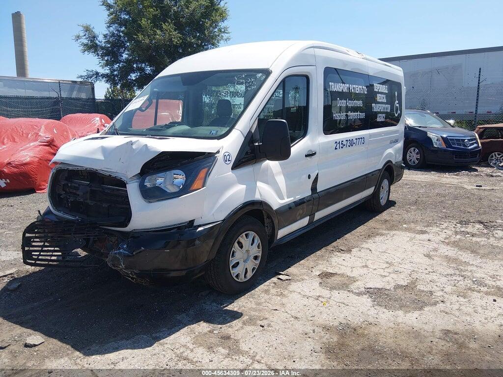 1FDZX2CM9FKB08655 2015 FORD TRANSIT-350 photo no. 2