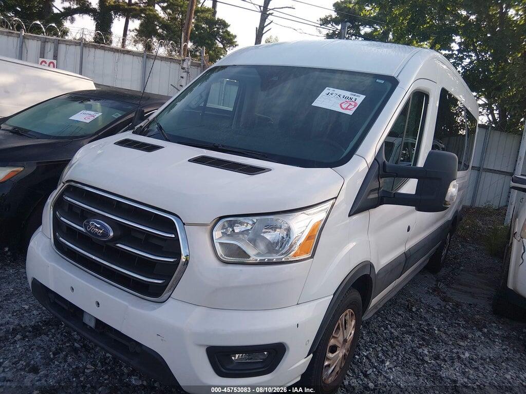 1FBAX2C80LKA34028 2020 FORD TRANSIT-350 PASSENGER VAN photo no. 2