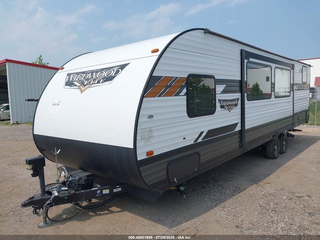 4X4TWDD20L7367193 2020 FOREST RIVER WILDWOOD XLITE TRAVEL TRAILER photo no. 2
