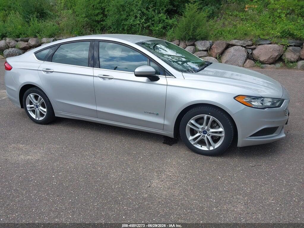 3FA6P0UU4JR271640 2018 FORD FUSION HYBRID photo no. 1