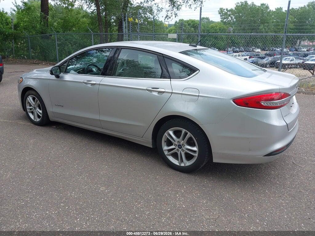 3FA6P0UU4JR271640 2018 FORD FUSION HYBRID photo no. 3
