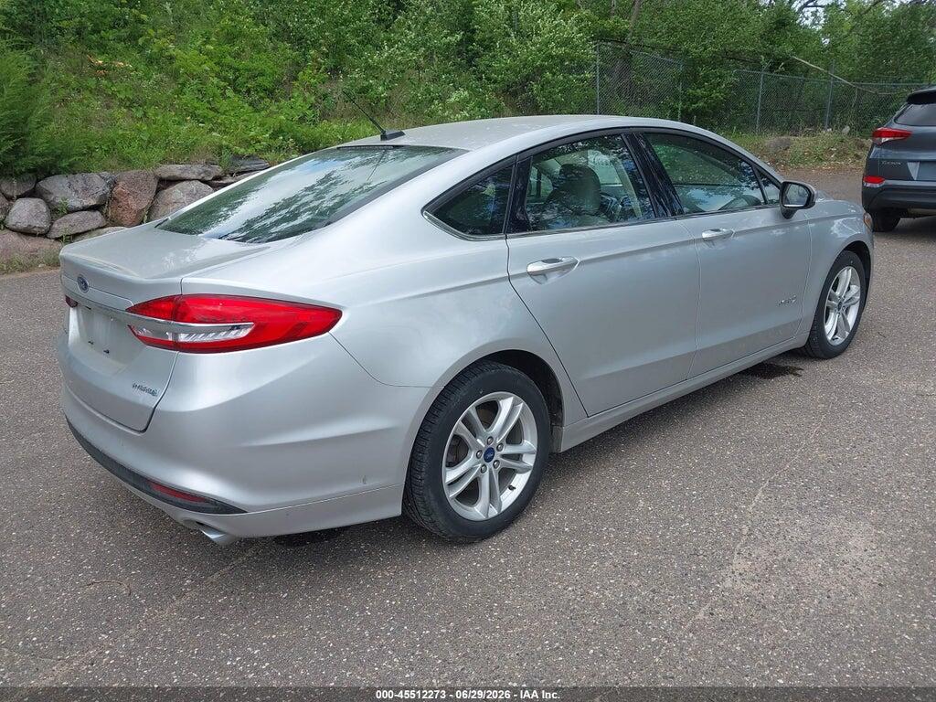 3FA6P0UU4JR271640 2018 FORD FUSION HYBRID photo no. 4