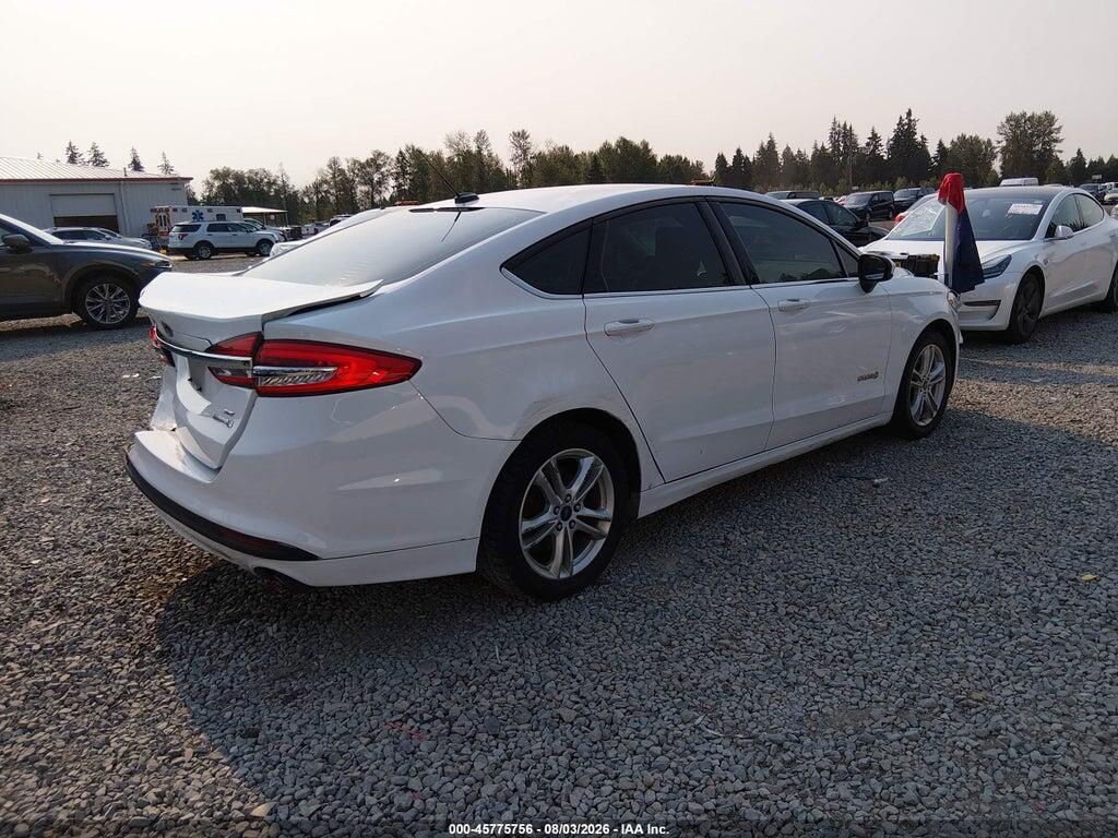 3FA6P0LU4JR138300 2018 FORD FUSION HYBRID photo no. 4