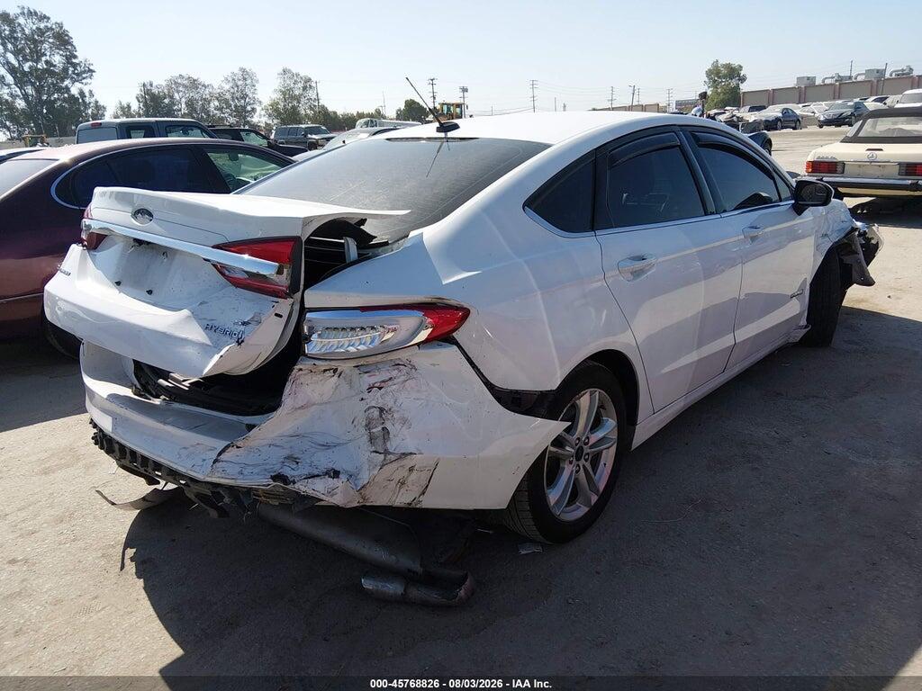 3FA6P0LU7JR170304 2018 FORD FUSION HYBRID photo no. 4