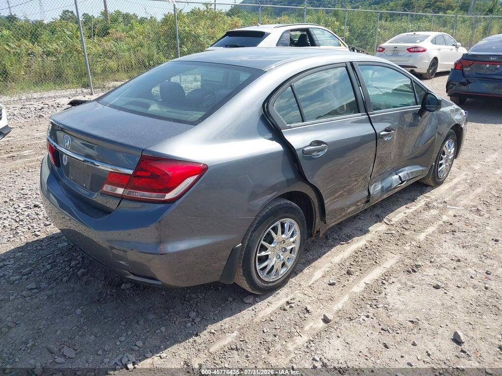 19XFB2F54DE210410 2013 HONDA CIVIC photo no. 4