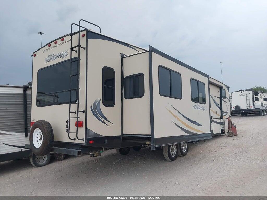 4X4FSBK27FU076955 2015 FOREST RIVER SALEM HEMISPHERE LITE SERI photo no. 4