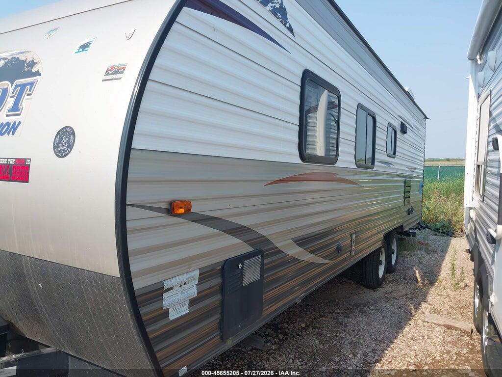 4X4TCKB20FK026359 2015 FOREST RIVER GREY WOLF 26BH photo no. 6