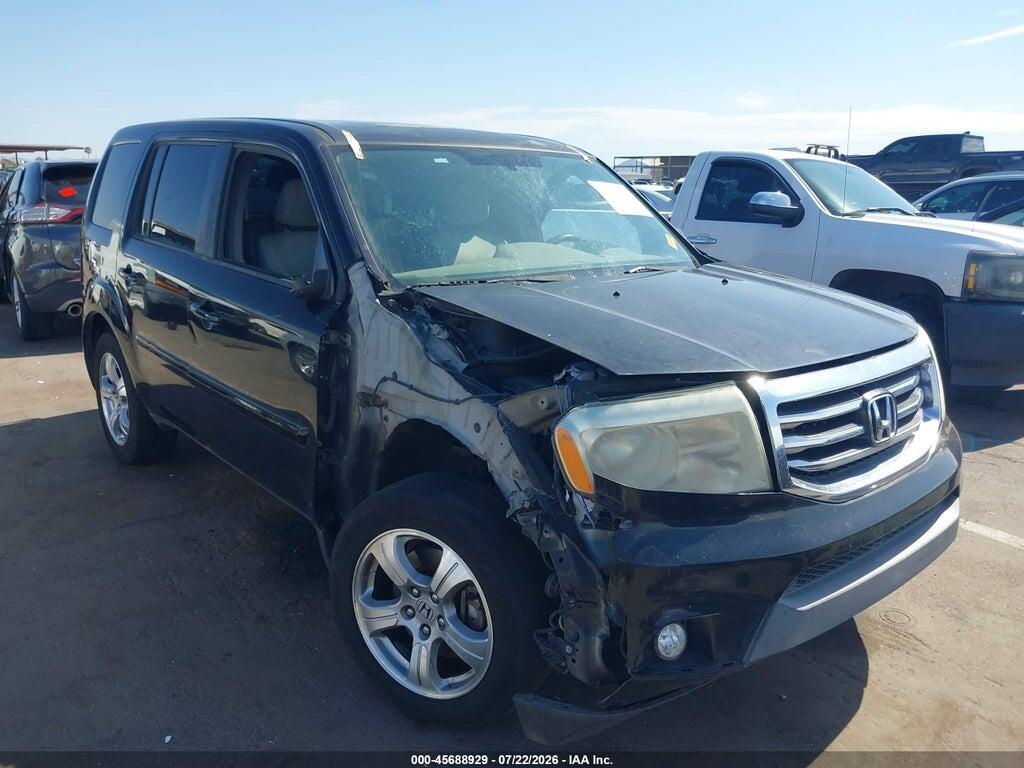 5FNYF4H46DB075163 2013 HONDA PILOT photo no. 1
