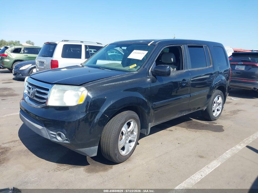 5FNYF4H46DB075163 2013 HONDA PILOT photo no. 2