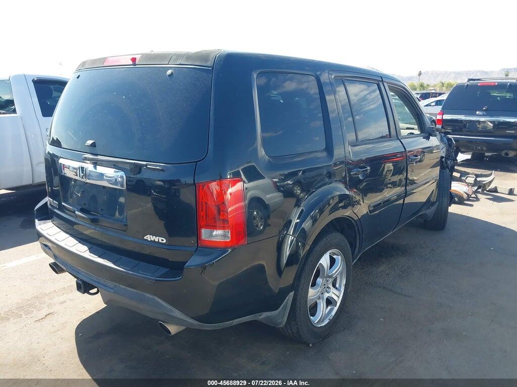 5FNYF4H46DB075163 2013 HONDA PILOT photo no. 4