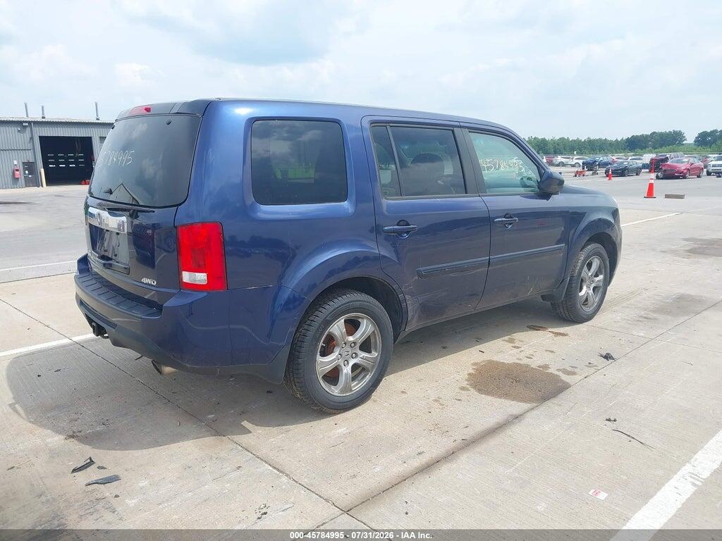 5FNYF4H5XDB018134 2013 HONDA PILOT photo no. 4