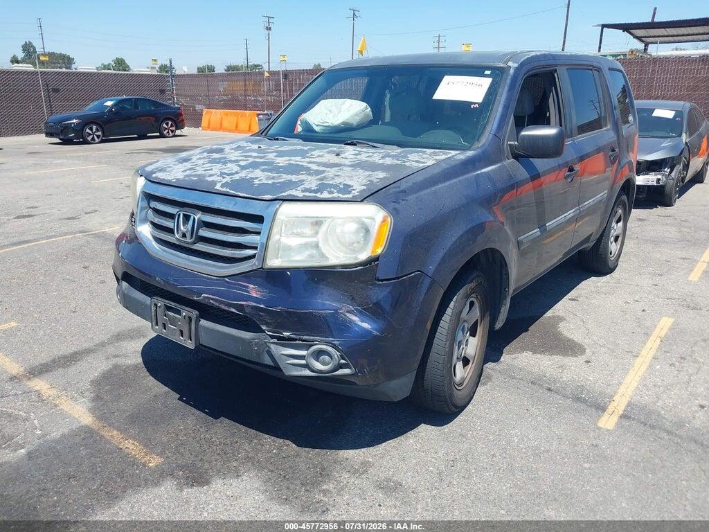 5FNYF3H23DB019609 2013 HONDA PILOT photo no. 2
