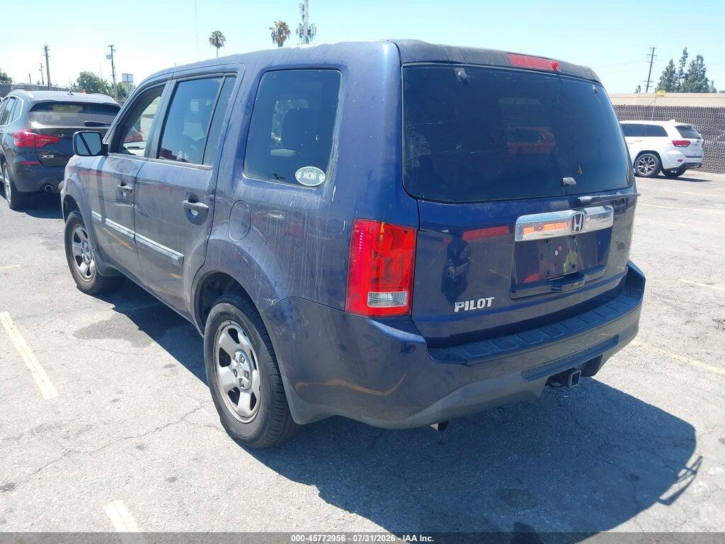 5FNYF3H23DB019609 2013 HONDA PILOT photo no. 3