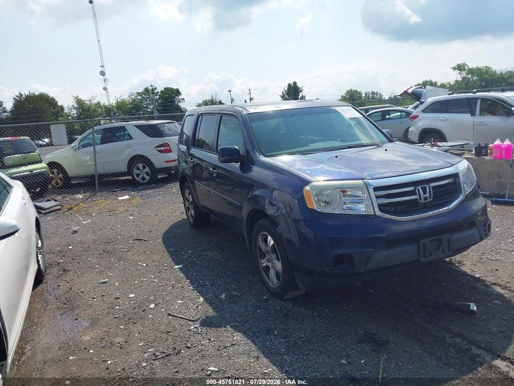5FNYF4H50DB080836 2013 HONDA PILOT photo no. 1