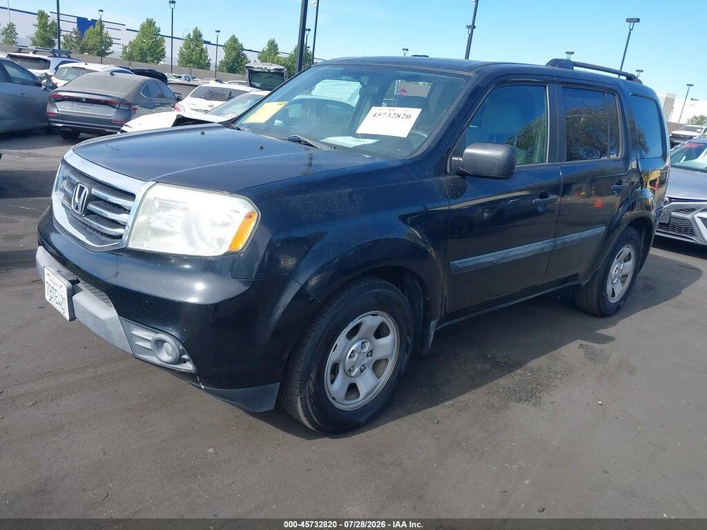 5FNYF3H28DB036809 2013 HONDA PILOT photo no. 2