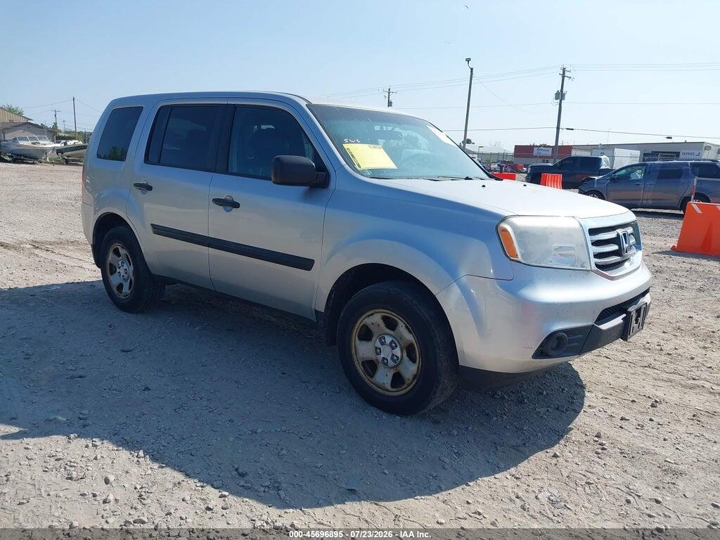 5FNYF3H20DB044841 2013 HONDA PILOT photo no. 1