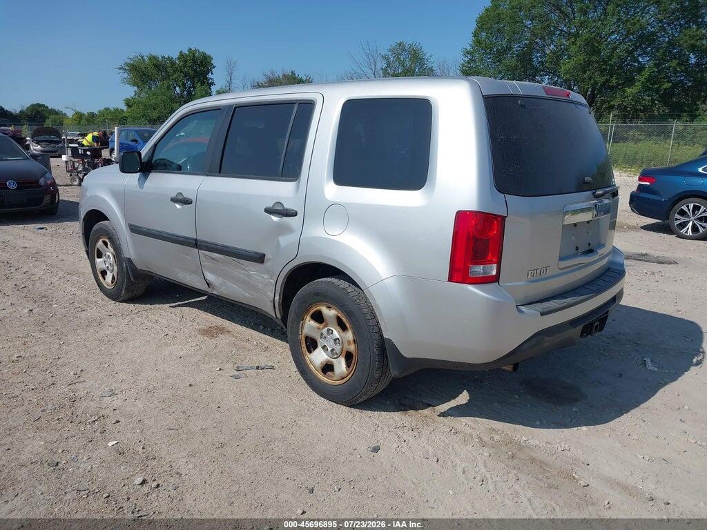 5FNYF3H20DB044841 2013 HONDA PILOT photo no. 3