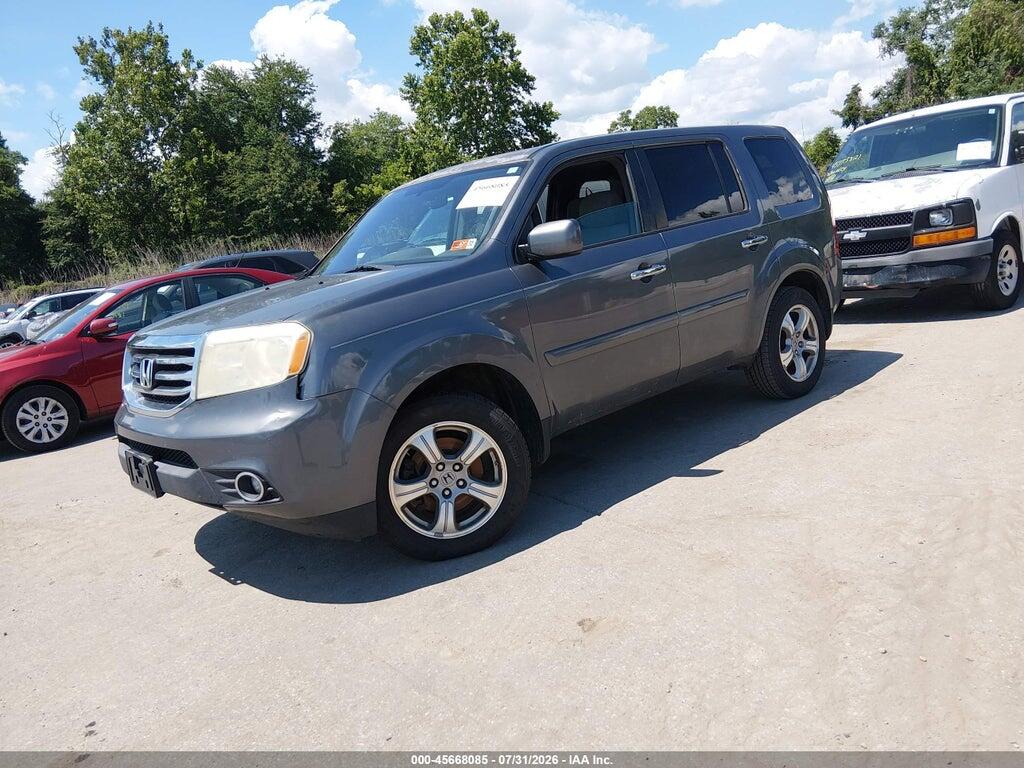 5FNYF4H47DB015232 2013 HONDA PILOT photo no. 2