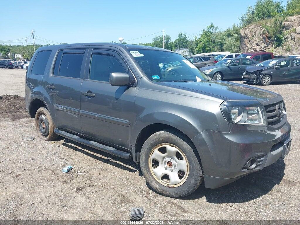 5FNYF3H54DB018219 2013 HONDA PILOT photo no. 1