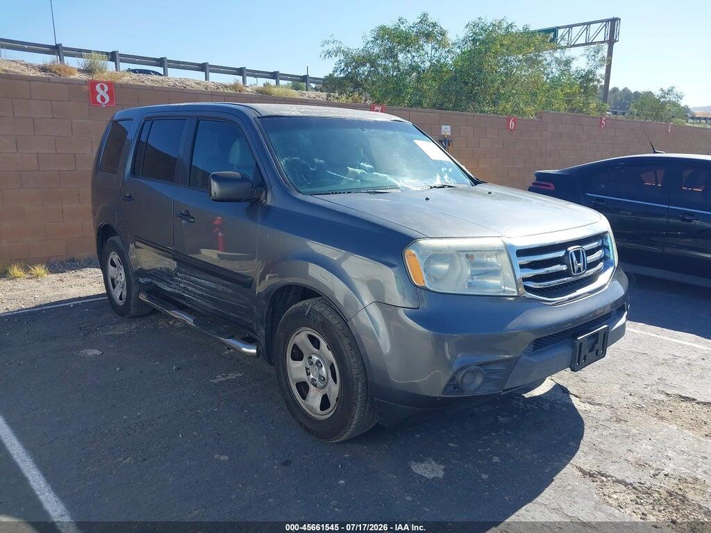 5FNYF3H21DB028700 2013 HONDA PILOT photo no. 1