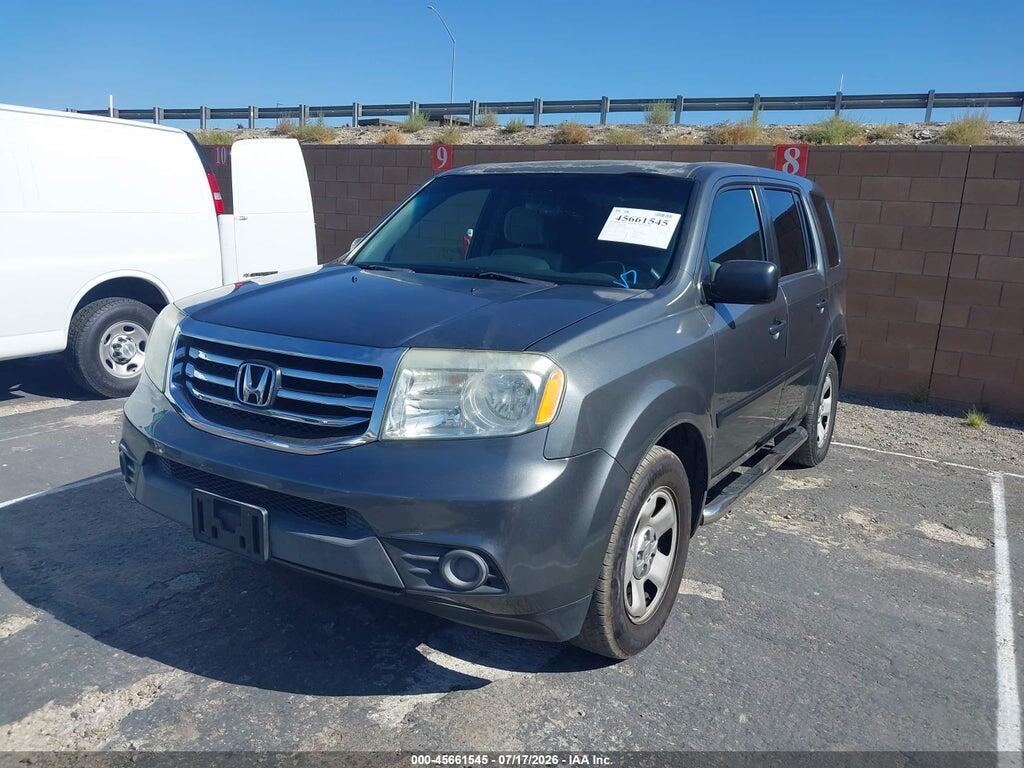 5FNYF3H21DB028700 2013 HONDA PILOT photo no. 2