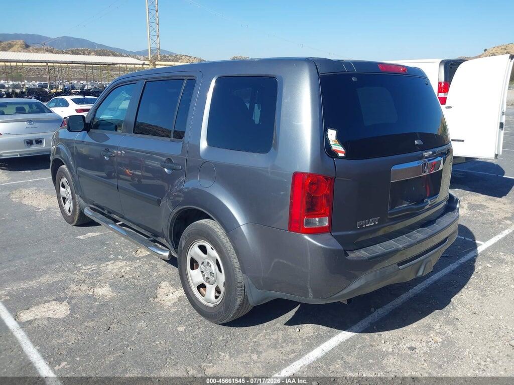 5FNYF3H21DB028700 2013 HONDA PILOT photo no. 3