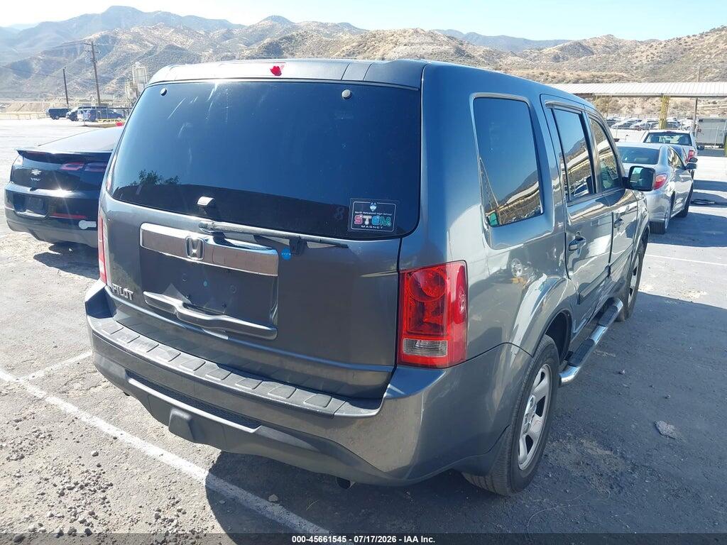 5FNYF3H21DB028700 2013 HONDA PILOT photo no. 4
