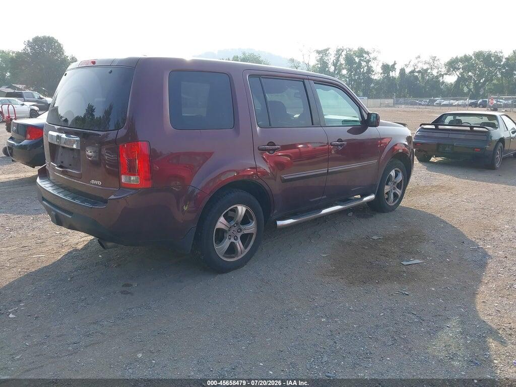 5FNYF4H56DB057562 2013 HONDA PILOT photo no. 4