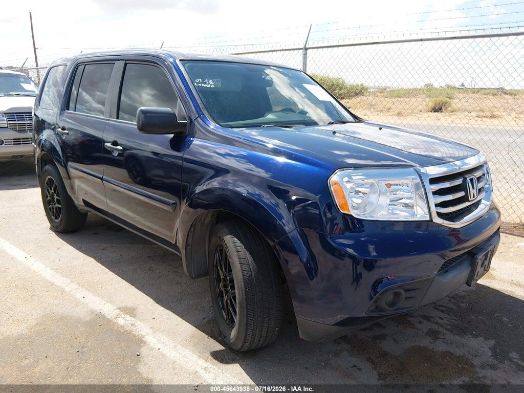 5FNYF3H21DB004560 2013 HONDA PILOT photo no. 1