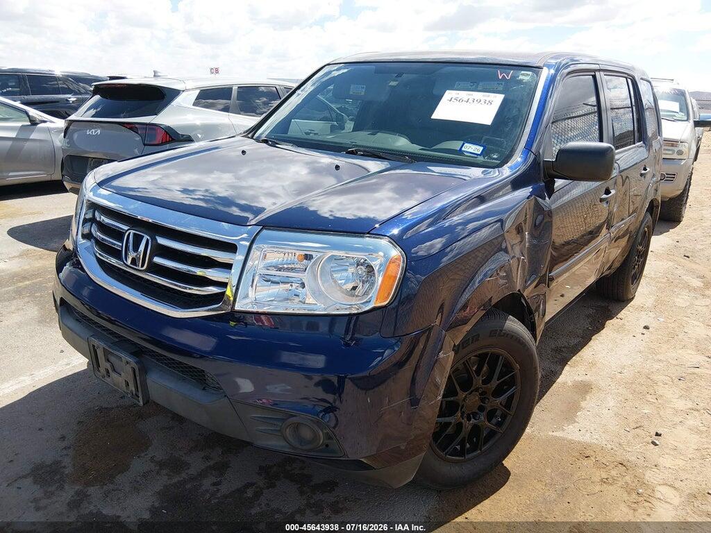 5FNYF3H21DB004560 2013 HONDA PILOT photo no. 2