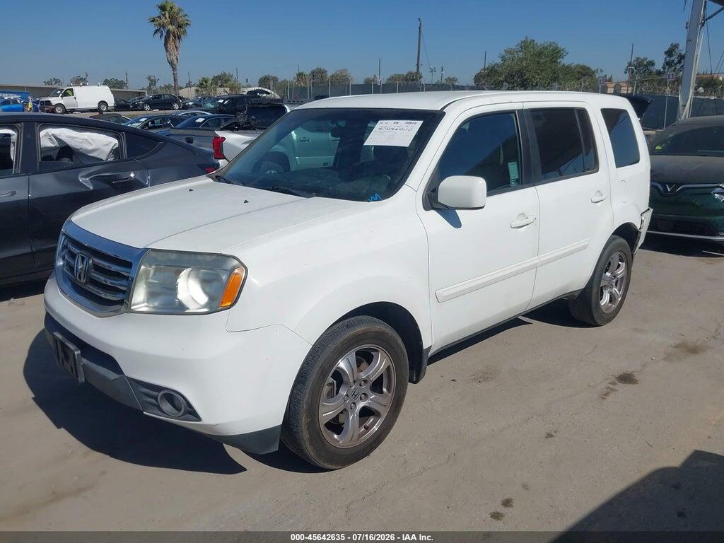 5FNYF3H46DB001459 2013 HONDA PILOT photo no. 2