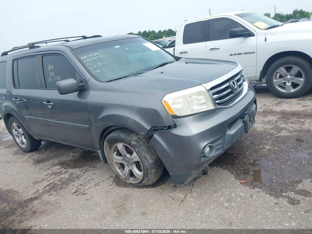 5FNYF3H55DB007231 2013 HONDA PILOT photo no. 1