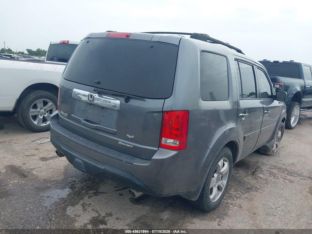 5FNYF3H55DB007231 2013 HONDA PILOT photo no. 4